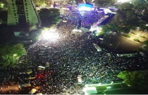 Haiti: Des milliers de fans au Champs de Mars pour le concert de Lil Wayne et Chris brown