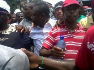 Manifestasyon anti Martelly  Mopod avèk Fopark òganize (PHOTO)