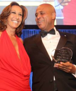 New York : Le Président Martelly a reçu le prix ​​de leadership au gala de Happy Hearts Fundation
