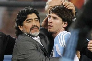 Maradona fè konnen ke Messi pa merite tit meyè jwè mondyal lan.