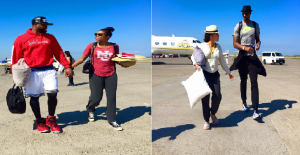 Haiti: Les Superstars Dwayne Wade et Chris Bosch de Miami Heat au Carnaval National
