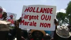 Haiti: Des manifestants au Champs de Mars pour exiger ”restitution et réparation”