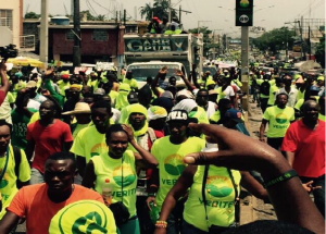 Haiti: Manifestion pour la réintégration de Jackie Lumarque dans la course électorale