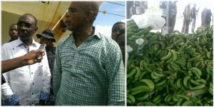 HAITI: Première cargaison de bananes pour l’Allemagne en présence du Président et du Premier Ministre